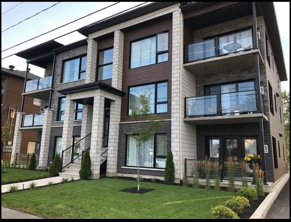 Appartement 4 1/2 lumineux de 1204pi2