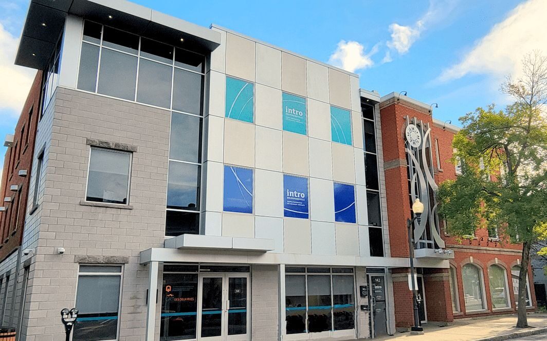 140-142 Heriot, immeuble de bureaux à Drummondville