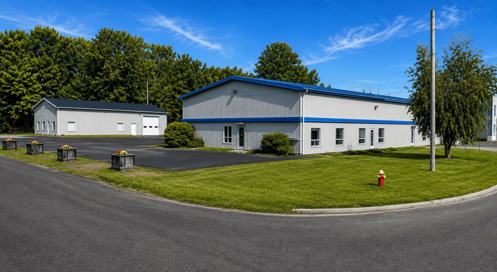 676-680 rue Rocheleau, bâtiment industriel à Drummondville