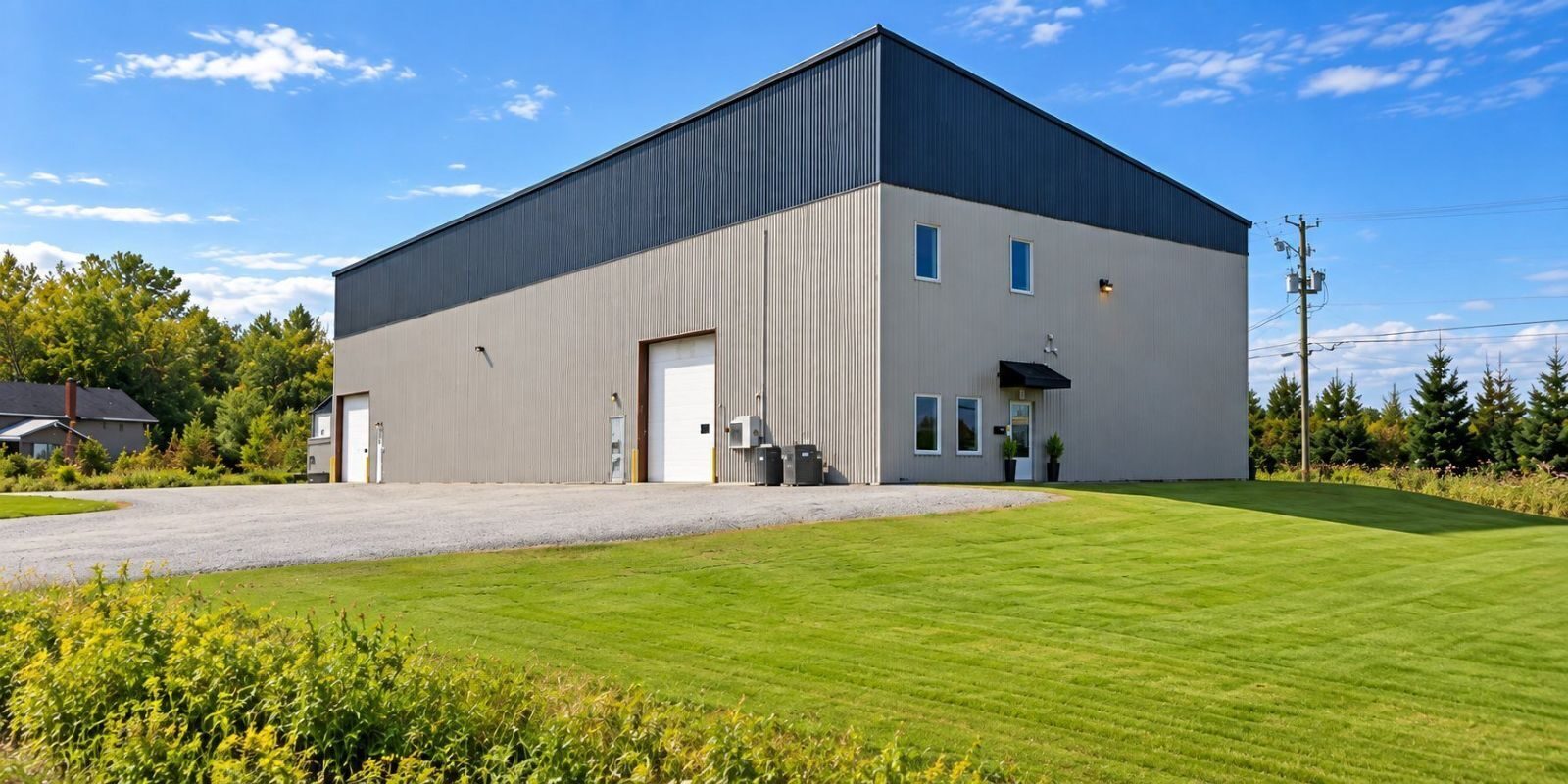 20 rue Principale, bâtiment industriel à Saint-François-Xavier-de-Brompton