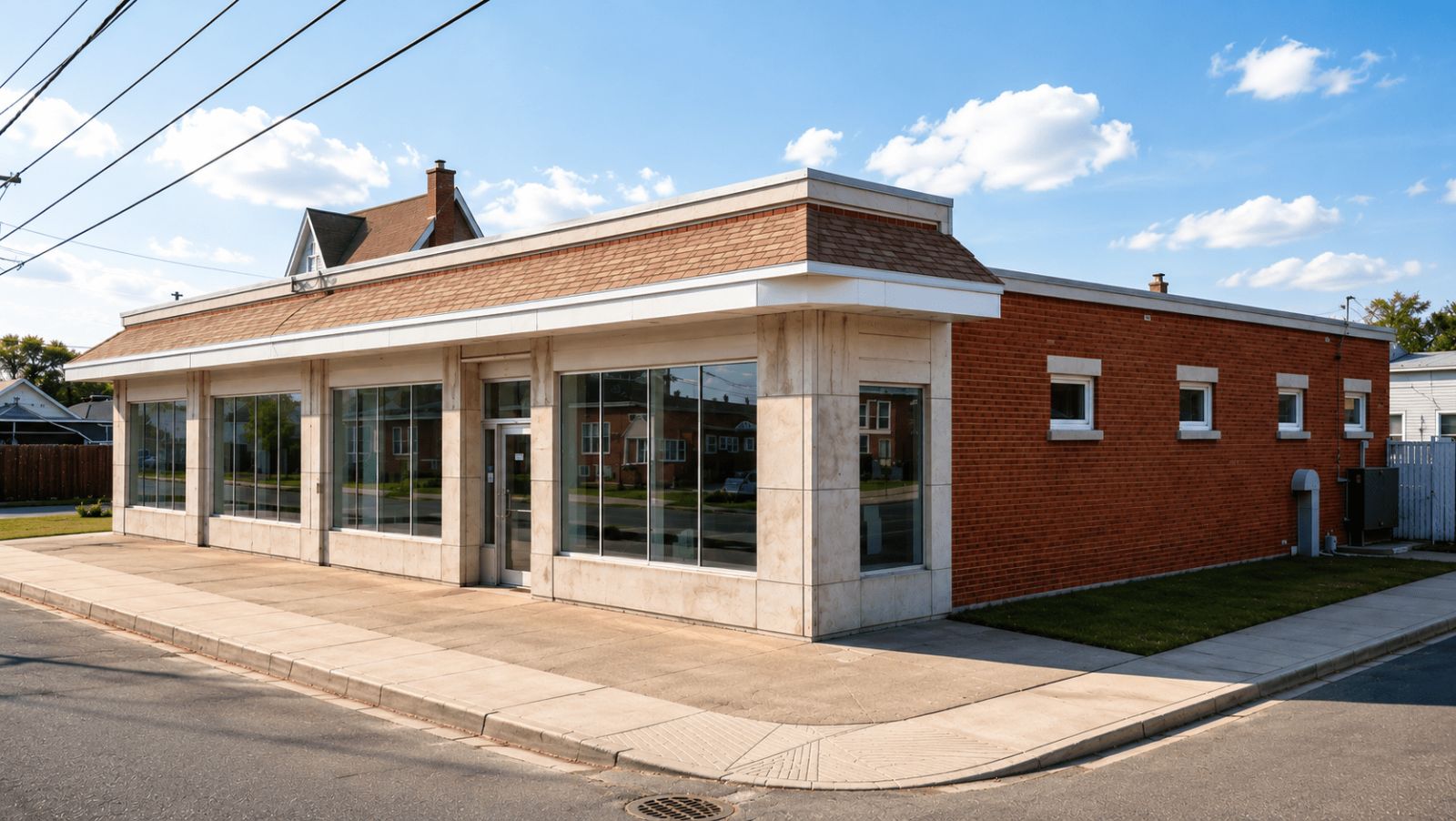 907-909 Sainte-Thérèse, immeuble commercial à Drummondville